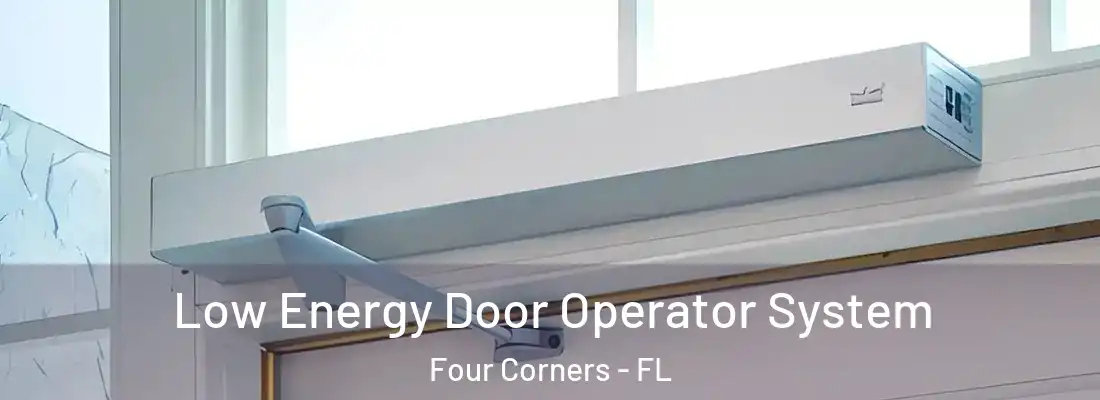 Low Energy Door Operator System Four Corners - FL