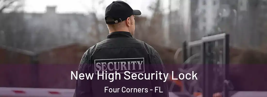 New High Security Lock Four Corners - FL