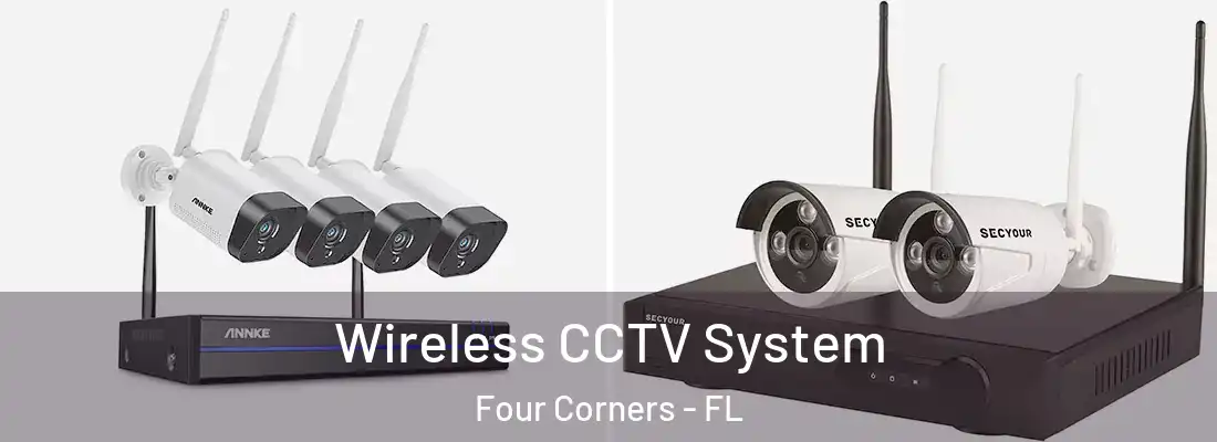  Wireless CCTV System Four Corners - FL